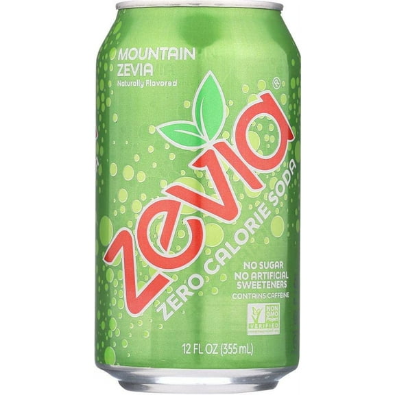 Zevia Diet Mountain Z Soda 6 Pack, 12 Fz