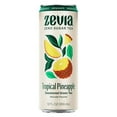 thumbnail image 1 of Zevia Organic Sugar Free Iced Tea, Green Tea Tropical Pineapple, 12 Ounce Can - Pack of 2, 1 of 5