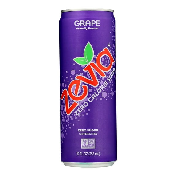 Zevia - Soda Grape - Case of 12-12 FZ