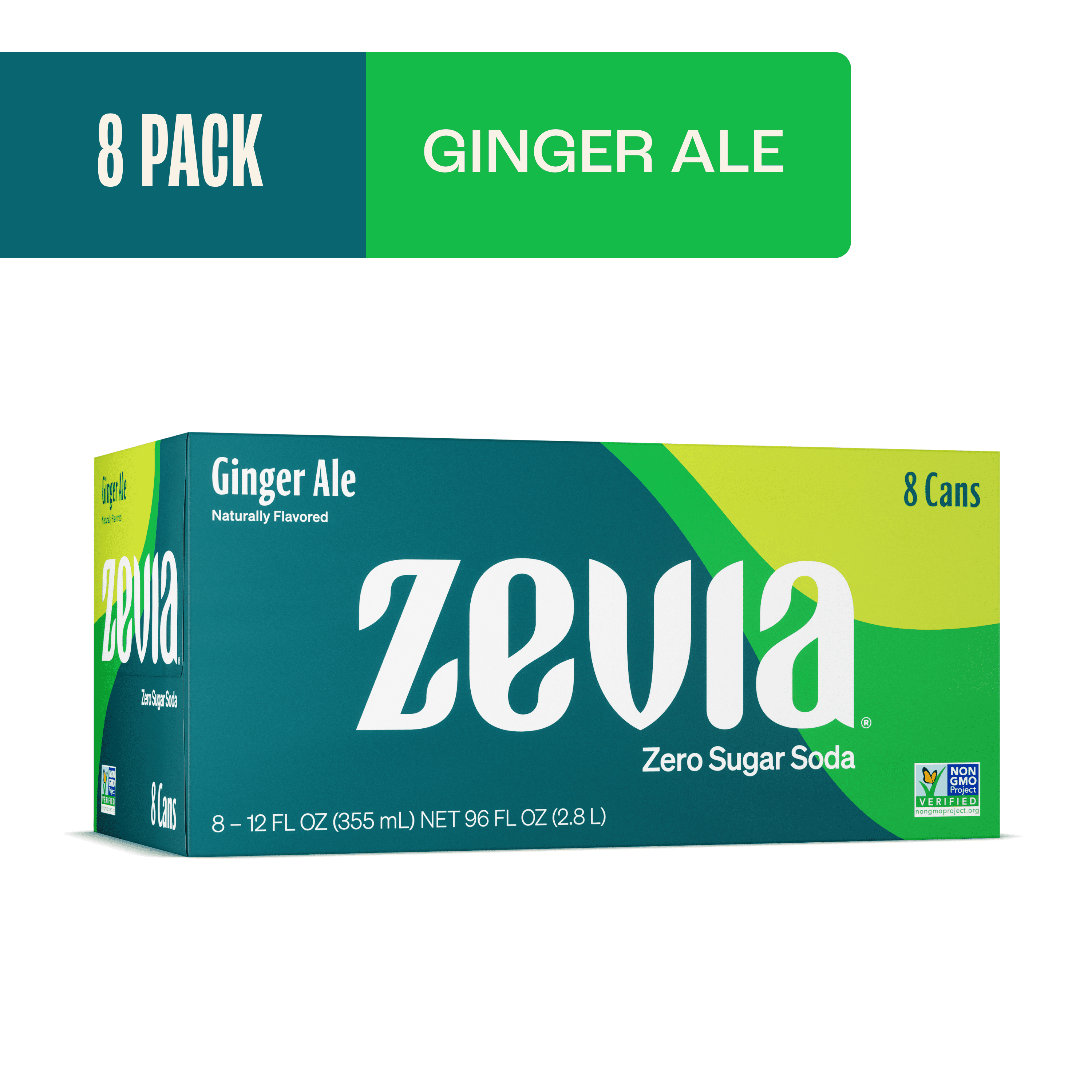Zevia Zero Calorie Diet Brand Ginger Ale, Naturall