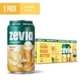 thumbnail image 1 of Zevia Zero Calorie, No Sugar Cream Soda Pop, 12 fl oz, 8 Pack Cans, 1 of 7