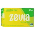 Zevia Zero Calorie Soda, Lemon Lime Twist, 12 Ounce Cans (Pack of 6