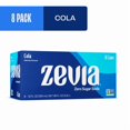 thumbnail image 1 of Zevia Zero Sugar, 0 Calorie Cola Soda Pop, 12 fl oz, 8 Pack Cans, 1 of 5