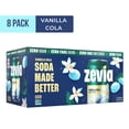 thumbnail image 1 of Zevia Zero Sugar, 0 Calorie Vanilla Cola Soda Pop, 12 fl oz, 8 Pack Cans, 1 of 6