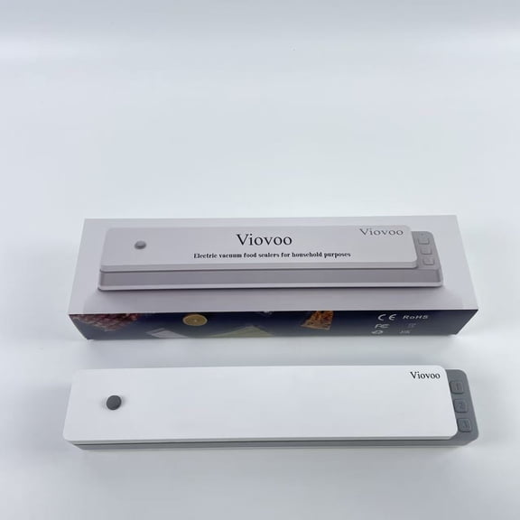 Zevicx Electric vacuum food sealers for household purposes,Vacuum food machine,compact sealing machine,60 KPa suction power, white