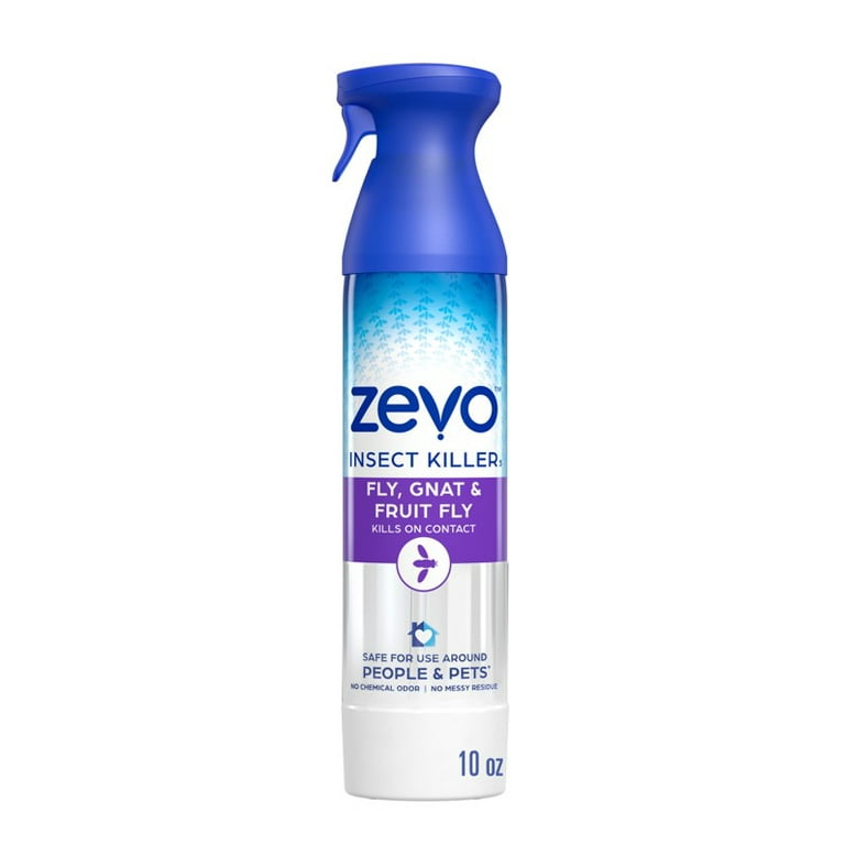 Zevo Flying Insect Killer Fly Gnat Fruit Fly 10oz Bug Spray