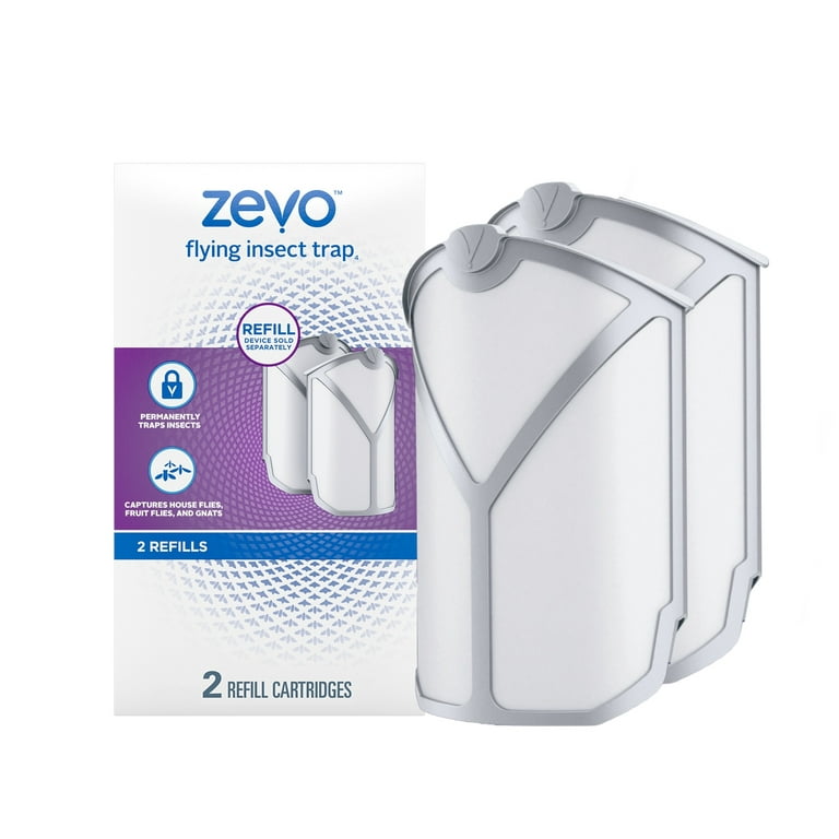 Zevo Indoor Flying Insect Trap For Fruit Flies, Gnats, And House