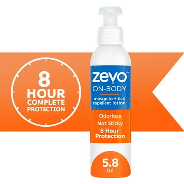 Zevo On Body Mosquito + Tick Repellent Lotion - Bug Spray Alternative