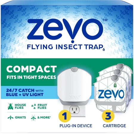 Zevo Compact Trap SK with 3 Refills
