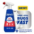 thumbnail image 1 of Zevo Roach Killer Trap & Kill Foam Spray for Roaches, Ants & Spiders 12 fl oz, 1 of 9