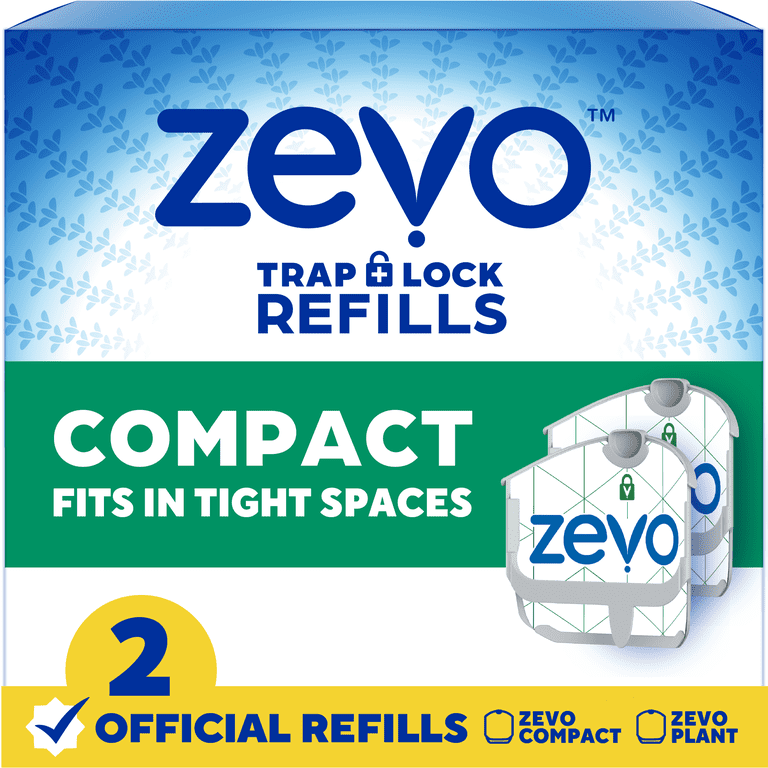 Zevo Compact Flying Insect Trap Refill - 2 Compact Refill