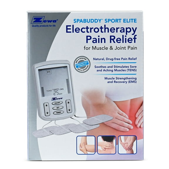 Zewa 21019 SpaBuddy Sport OTC TENS Electrotherapy Pain Relief