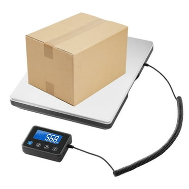 Zexiceli Digital Postal Scale LCD Display Heavy Duty Stainless Steel Shipping Scale High Accuracy 200Kg/0.01Kg Rechargeable Mail Package Postage Scale