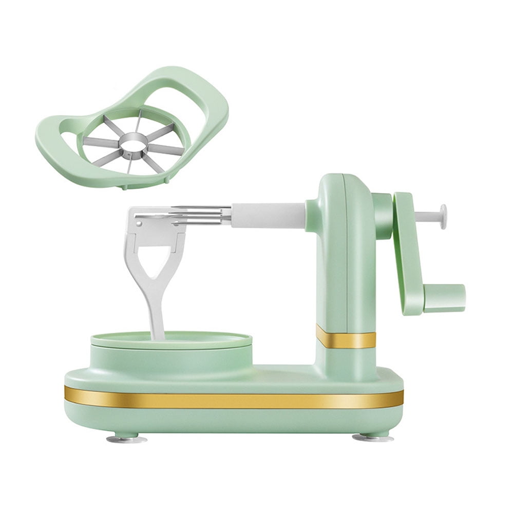 Zexumo Apple Peeler, Pear Peeler with 8 Wedges Apple Slicer and Corer
