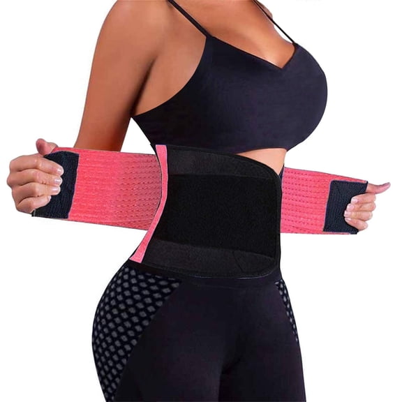 Zeya Waist Trainer Belt for Women - Waist Cincher Trimmer - Slimming Body Shaper Belt - Sport Girdle Belt (UP Graded) Strong Lumbar Support.