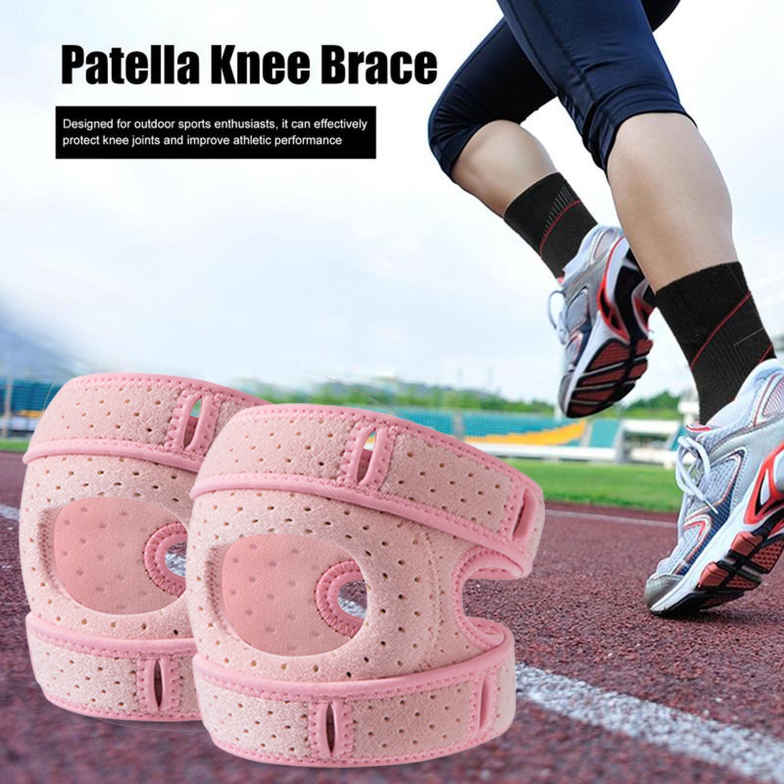 Zeyg Wellknee Knee Brace,Wellnee Patellar Pad Realign Knee Joint While