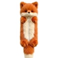 thumbnail image 1 of Zeyigg Cute Plush Pencil Case for Kids Girls, Soft Furry Pencil Pouch, Large Capacity Zipper Pen Holder Bag for School Supplies and Stationery,Brown, 1 of 7