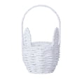 thumbnail image 1 of Zeyigg Easter Basket, Easter Bunny Baskets with Handle, Baby Gift Baskets, 8.2"x4.9" Egg Buckets Gifts Tote Bags Egg Hunt Basket for Kids, Boys, Girls, Toddler, Babies, Infant,White, 1 of 5