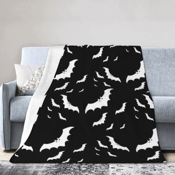 Zeyigg Flannel Throw Blanket Digital Printed Soft Lightweight for Couch Sofa Bed Travel Decorative B