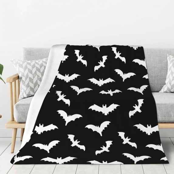 Zeyigg Flannel Throw Blanket Digital Printed Soft Lightweight for Couch Sofa Bed Travel Decorative D