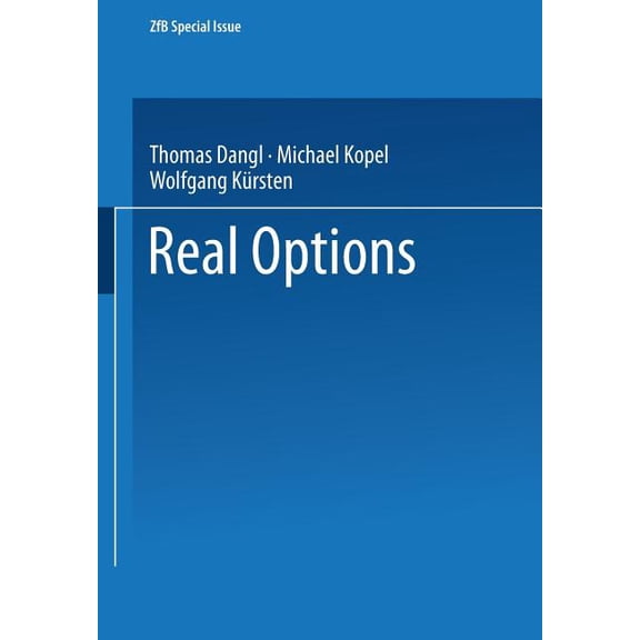 Zfb Special Issue Real Options, Book 0, (Paperback)