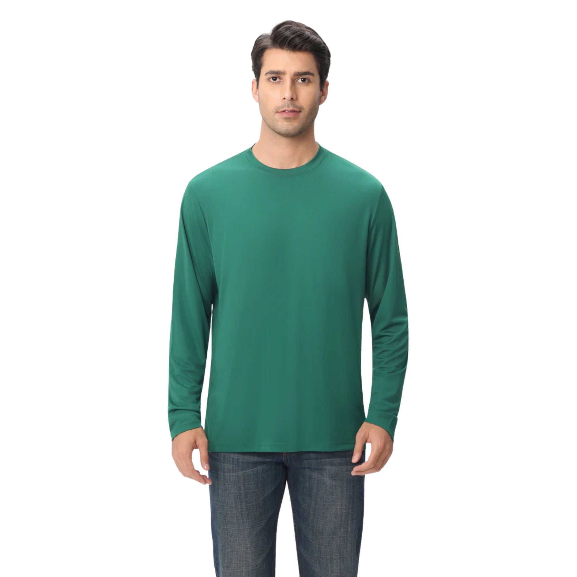 Zfeel Dry Fit Poly Long Sleeves T-Shirts 100% Polyester Moisture