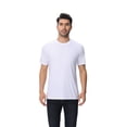 thumbnail image 1 of Zfeel High Performance Pure Dry Fit Poly Shirt 100% Polyster Crewneck Tee Shirts for Men (White, 2XL), 1 of 8