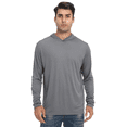 thumbnail image 1 of Zfeel Hooded Pullover for Men, Men's Active Hoodie, Moisture-Wicking & Lightweight, Charcoal, M, 1 of 5