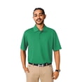 thumbnail image 1 of Zfeel Men High Performance Pure Dry Fit Poly Polos, Comfortable Short Sleeve Shirt, Kelly Green, 3XL, 1 of 5