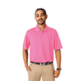 thumbnail image 1 of Zfeel Men’s Dry Fit Performance Polo Shirt, Pure Polyester Moisture Wicking Casual Polo Shirt, Pink, 6XL, 1 of 5