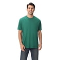 thumbnail image 1 of Zfeel Men's Dry Fit Short Sleeve Poly Shirt, Crewneck Tee, Moisture Wicking, Kelly Green, L, 1 of 4
