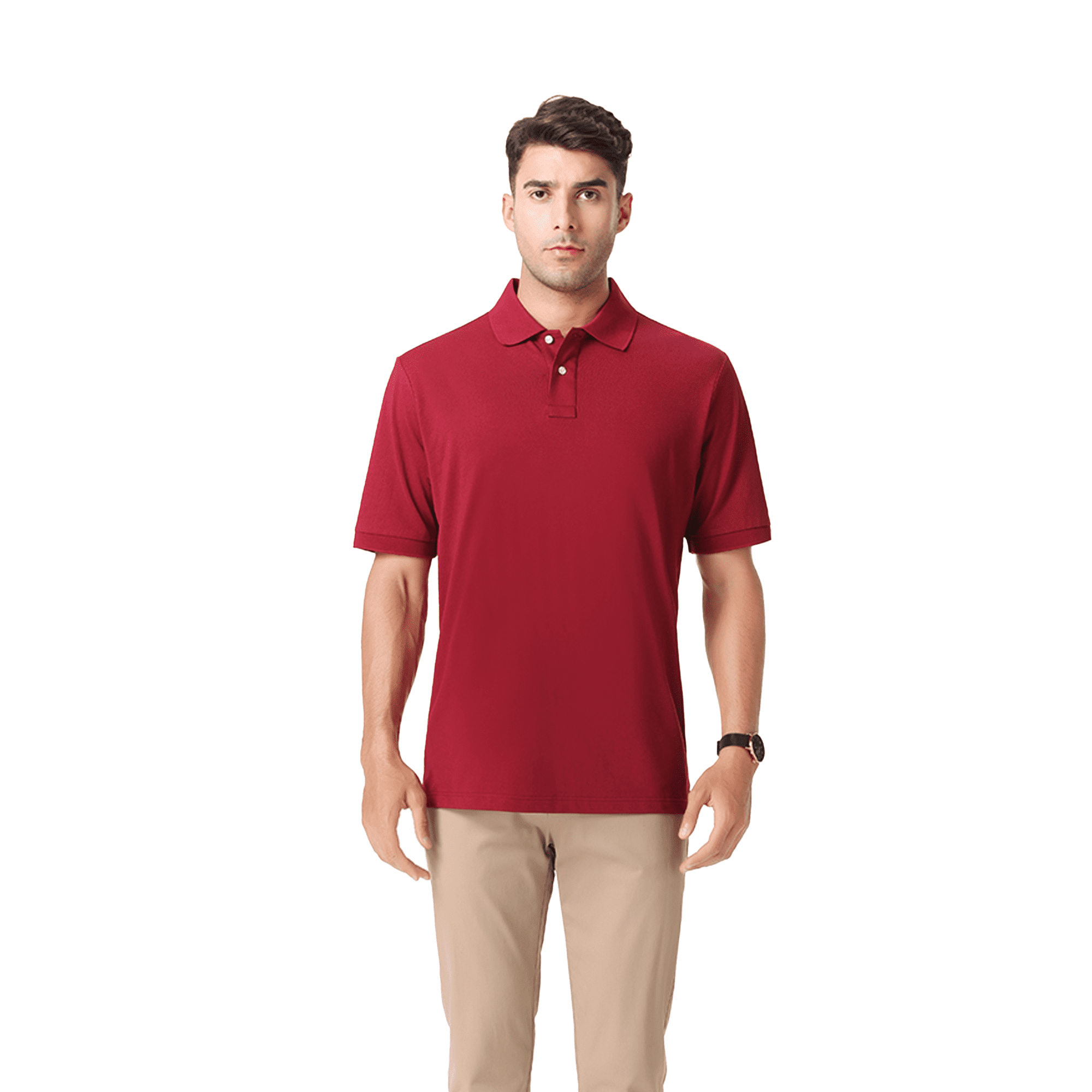 72360　EVERYDAY I LIKE　COTTON POLOSHIRT Slim Smooth Cotton Polo Shirt | Calvin Klein