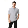 thumbnail image 1 of Zfeel Poly/Cotton Blend Polos 7704 | 60% Cotton, 40% Polyester Polos | Colour Cranite | Sizes 6 oz| S-6XL T-SHIRT, 1 of 8