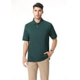 thumbnail image 1 of Zfeel Poly/Cotton Blend Polos 7704 | 60% Cotton, 40% Polyester Polos | Colour Forest Green| Sizes 6 oz| S-6XL T-SHIRT, 1 of 8