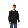 thumbnail image 1 of Zfeel Premium Crewneck Sweatshirt 60 Cotton/40 Polyester Pullover Fleece Sweater for Men (Black, M), 1 of 6