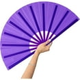 thumbnail image 1 of The Zfit 1-2Packs 13inch Large Rave Fan Popping Fan Clacking Fans for Line Dancing,Hand Fans for Women Foldable,Boots on The Ground Fan,Portable for Outdoor,Wedding,Party,Decoration, 1 of 7