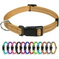 thumbnail image 1 of The Zfit Reflective Nylon Dog Collars, Adjustable Classic Pet Collar with Quick Release Buckle for Puppy/Extra Small/Small/Medium/Large/Extra Large Dogs，3/8"—1¼" Width, 1 of 6