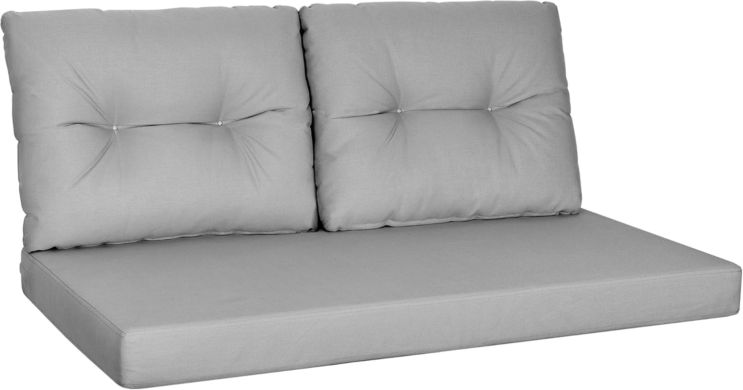 ZgoodZ Outdoor Loveseat Cushion Set, 48 x 24, Waterproof Replacement ...