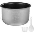 thumbnail image 1 of Zgui Rice Cooker Liner 1.5QT/5 Cups Capacity Aroma Rice Cooker Inner Pot Replacement Rice Cooker Power Cooker Inner Aroma Rice Cooker Cup Replacement Power Pressure Cooker Inner Pot A605, 1 of 7
