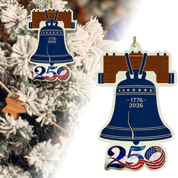 Zguuel 250Th Anniversary 4Th of July Hanging Ornaments Celebrate With This 250th Anniversary Patriotic Pendant – Perfect For Collectors And Giving!