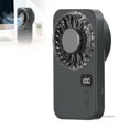 thumbnail image 1 of Zguuel Portable Handheld Fan with Ice Cooling, Semiconductor Ice Plate Fan with Digital Display, Rechargeable Personal Turbo Fan for Travel, Outdoor, Summer, 1 of 5