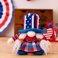 thumbnail image 1 of Adzgya Desktop Ornament 4th Of July Patriotic For Doll Furnishing Articles For Bed Room Ornament Light Handcrafted American For Memorial, 1 of 4