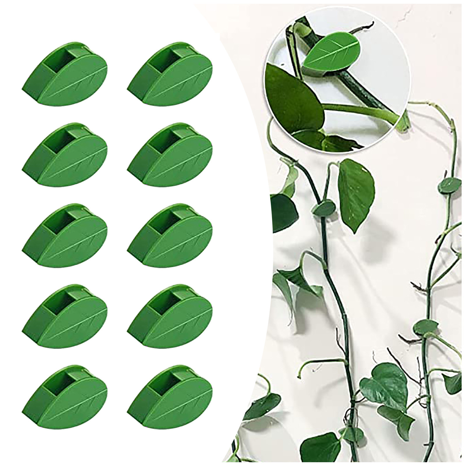 Zgyau Outdoor Rattan Furniture Clips Support Clips Flower Vine Clips