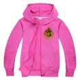 ZhaKQ Harry Potter Zip Hoodie for Kids Unisex Wizarding World Apparel