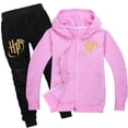 ZhaKQ Harry Potter ZipUp Tracksuit Set for Boys and Girls Magical
