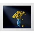 thumbnail image 1 of Zhang, Hannah 14x12 White Modern Wood Framed Museum Art Print Titled - Yellow flowers, 1 of 4