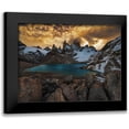 thumbnail image 1 of Zhang, Yan 18x14 Black Modern Framed Museum Art Print Titled - Mount Fitz Roy, 1 of 5