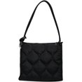 thumbnail image 1 of ZhangBaoLin Quilted Hobo Bag for Women Padding Down Cotton Shoulder Purse Fashion Large Capacity Totes Handbag Top Handle Bag, 1 of 8