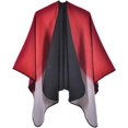 thumbnail image 1 of ZhangBaoLin Women Shawl Wrap Cardigan Poncho Cape Open Front Thick Travel Sweater Coat Knit Blanket Scarf, 1 of 7