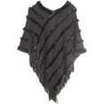 thumbnail image 1 of ZhangBaoLin Women Shawl Wrap Cardigan Poncho Cape V-neck Travel Sweater Coat Warm Tassels Knits, 1 of 7
